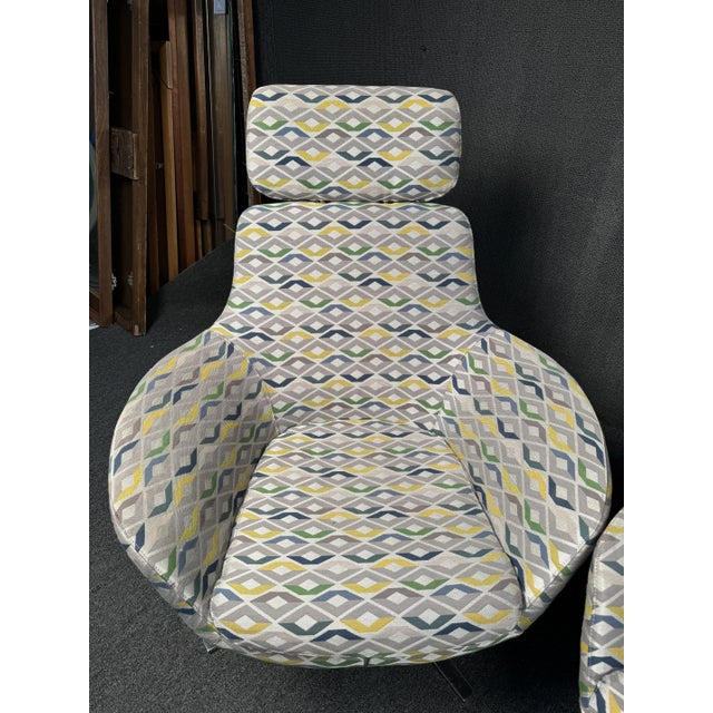 Mid-Century Modern Steelcase Coalesse "Bob" Lounge Chairs - Set of 2 For Sale - Image 3 of 12