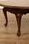 Wood Ethan Allen Queen Anne Style Cherry Drop Leaf Coffee Table For Sale - Image 7 of 18