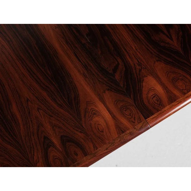 Mid-Century Danish Oval Dining Table in Rosewood, 1960s For Sale - Image 6 of 13