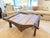 Asian Antique Indian Rustic Wooden Ox Cart With Metal Accents Coffee Table For Sale - Image 3 of 4