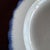 A Very Nice Antique Blue Feather-Edge Pearlware Plate, Circa 1810 Made in Staffordshire, England An unusual deep-form...
