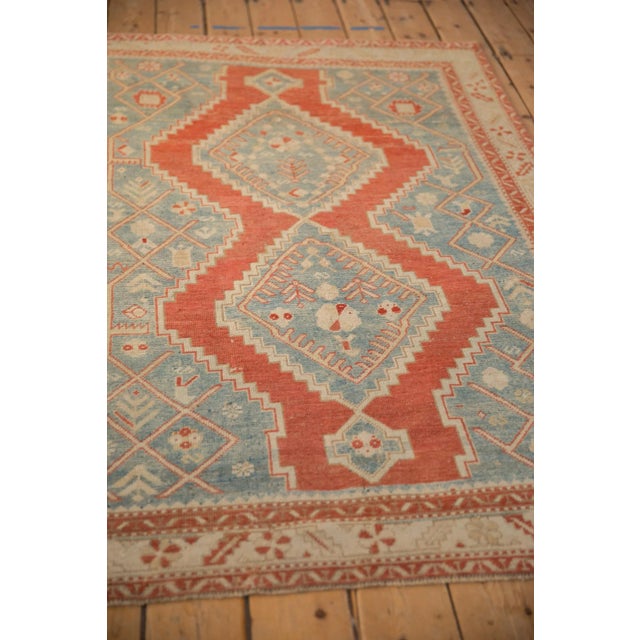1930s Vintage Distressed Karabagh Rug - 4'2" x 6'4" For Sale - Image 5 of 12