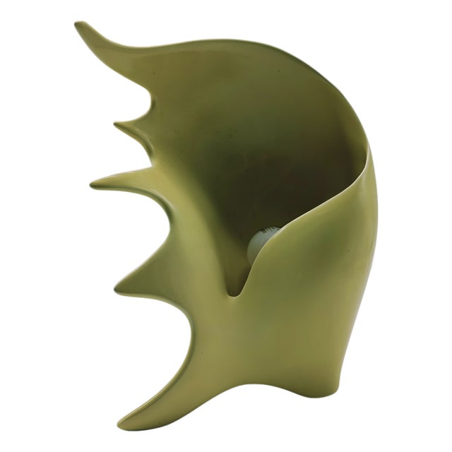 Conchiglia Table Lamp by Antonia Campi for Laveno, Italy, 1950s For Sale