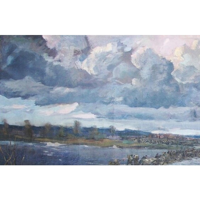 FREE SHIPPING worldwide. The painting will be rolled up and packed securely in a special protective tube. Note: The...