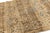 Vintage Hand-Knot Wool Grid Motif Area Rug in Earthy Tones & Slate Blue Accents For Sale In New York - Image 6 of 9
