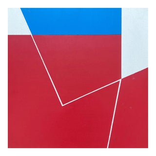 Kenneth Juon Painted Wooden Panel - Marked 1987, 2/100 For Sale