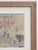 Yves Brayer, Row of Plane Trees In Winter, Maussane-les-Alpilles, 20th Century, Mixed Media on Paper, Framed For Sale - Image 3 of 17