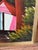 This exceptional mid-to-late 20th-century original painting by listed Haitian artist Jacky Salomon presents an enchanting,...