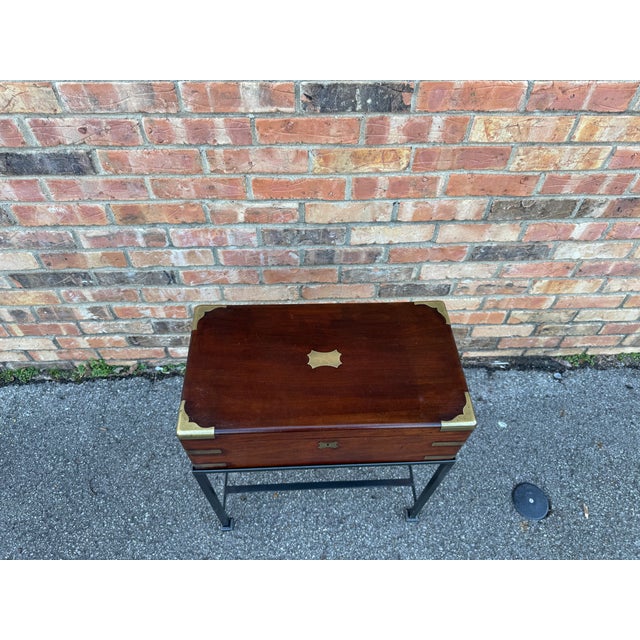 19th Century English Box on Custom Stand For Sale - Image 4 of 10