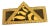 French Vintage Art Deco Lucite Brooch For Sale