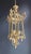 Brass and Glass Pendant Lantern For Sale - Image 6 of 7