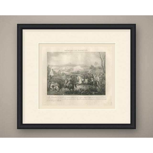 An original antique lithograph from jean-baptiste madou's vie de napoléon, printed at brussels in 1827. The sheet is...