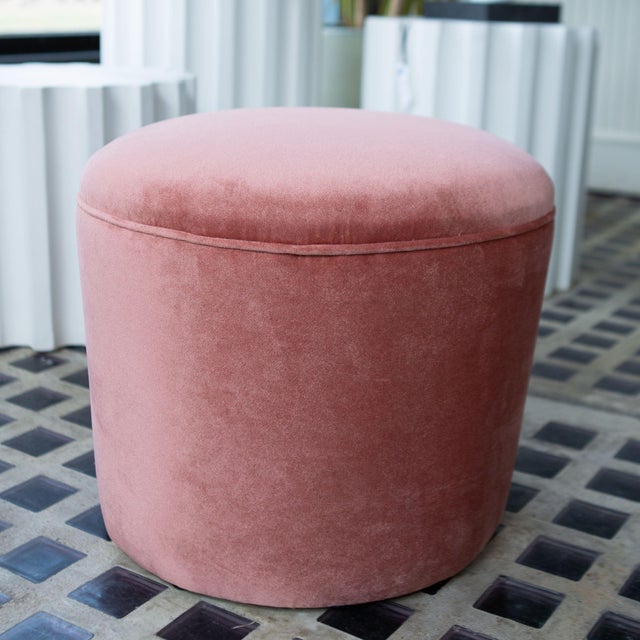 Soft, sculptural, and endlessly versatile, the Mellow Ottoman brings a refined touch to any room. Upholstered in a plush...