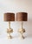 Spanish Table Lamps in Carved and Lacquered Wood, 1980s, Set of 2 For Sale - Image 9 of 10