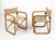 Mid-Century Bamboo and Fabric Director's Folding Chairs, Italy, 1960s, Set of 2 For Sale - Image 11 of 18
