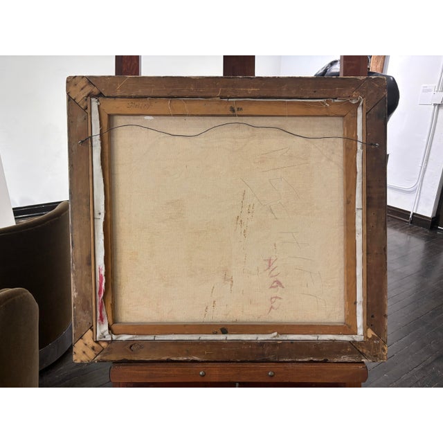 Vintage Gold Framed Floral Still Life by Molly Schiff For Sale - Image 4 of 4