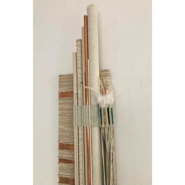 1980s Postmodern Textile Wall Art For Sale - Image 4 of 7