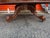 Wood Antique Victorian Style Mahogany Oval Coffee Table For Sale - Image 7 of 12