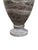 Modern Marble Vase With Beautiful Greige Tones For Sale - Image 3 of 8