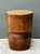 Showcasing the natural beauty of richly grained palm wood, this vintage carved accent stool combines sculptural form with...