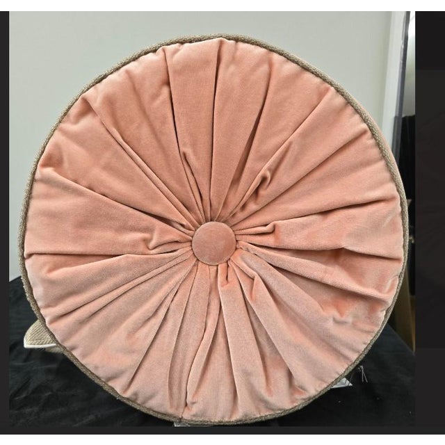 This Liquid Metal Petal Pillow is made of a crushed velvet dusty rose fabric. It gets it's edgy name from the combination...