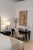 Art Deco Italian Art Deco Makassar Ebony Console Table With Gold Leaf Accents For Sale - Image 3 of 3