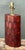 This vintage woven leather lamp brings tactile texture and warm, earthy character to a room. Its cylindrical shade is...