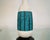 Teal 1960’s Mid-Century Modern Pottery Ceramic Table Lamp For Sale - Image 8 of 12