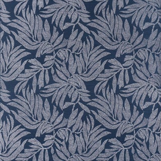 Sample - Schumacher Tayrona Palm Mosaic Sisal Wallcovering In Pacific Ocean Hues For Sale
