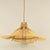 Mid-Century Modern Chandelier in Woven Palm Leaves, Germany, 1970s For Sale - Image 3 of 12