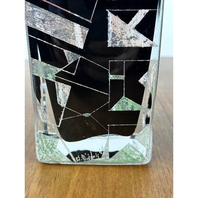 Cubist Vases from Anatole Riecke, 1969, Set of 2 For Sale - Image 9 of 14