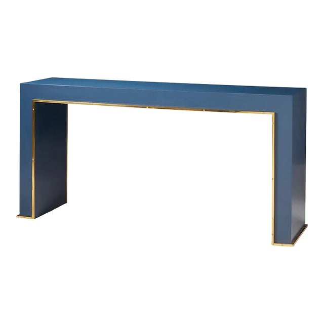 Modern Painted Console Table For Sale