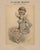 Claude Monet 1850s Caricature Portraits Fine Art Mounted Board Prints - Set of 6 For Sale - Image 13 of 18