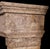 Early 20th Century French Carved Limestone Fireplace with Laurel Friezes For Sale - Image 3 of 4