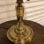 Hollywood Regency Mid 20th Century Empire Brass Bouillotte Lamp For Sale - Image 3 of 4