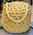 Vintage Rope Pouf, Hassock, Ottoman For Sale - Image 4 of 4
