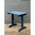 Vintage Distressed Blue Wood Side Table For Sale In West Palm - Image 6 of 12