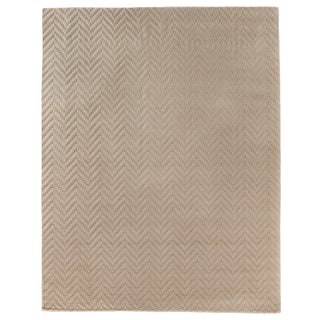 Exquisite Rugs Sutton Hand loom Wool Linen Rug-8'x10' For Sale