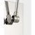 Wimberley Double Library Wall Light in Polished Nickel with Silk Pleated Shade Designer: Marie Flanigan Finish: Polished...