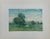 1990s Allan Marsh Landscape Watercolor Monotype Painting - Montgomery College Phillips For Sale - Image 5 of 12