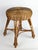 Vintage Wicker Stool, 1960 For Sale - Image 6 of 6