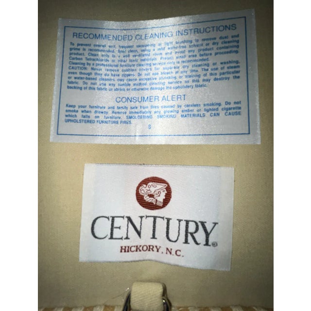 Century Furniture Custom Curved Sofa For Sale - Image 11 of 12