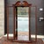 Auburn 1990s Philip Reinisch Federal Style Carved Cherry Mirrored Curio or Display Cabinet For Sale - Image 8 of 15