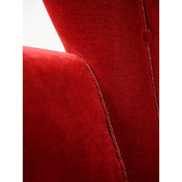 Swedish Shell Armchairs, 1940s, Set of 2 For Sale - Image 10 of 11