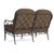 Not Yet Made - Made To Order Brown Jordan Calcutta Loveseat, Textured Pewter frame with Fusion Moccasian fabric For Sale - Image 5 of 11