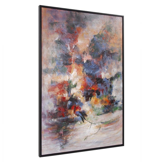 Contemporary Bastille Day Hand Painted Wall Art For Sale - Image 3 of 9