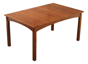 Stickley Mission Collection Harvey Ellis Inlaid Oak Extendable Dining Table