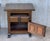 Brown Spanish Walnut Nightstands with Iron Hardware - a Pair For Sale - Image 8 of 9