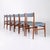 1960s Vintage Chairs in Beech, 1960s, Set of 6 For Sale - Image 5 of 12