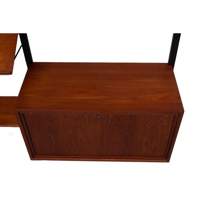 Vintage Danish Royal Wall System with Magazine Holder by Poul Cadovius, 1960s For Sale - Image 6 of 8